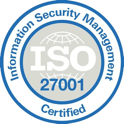 ISO 27001 badge